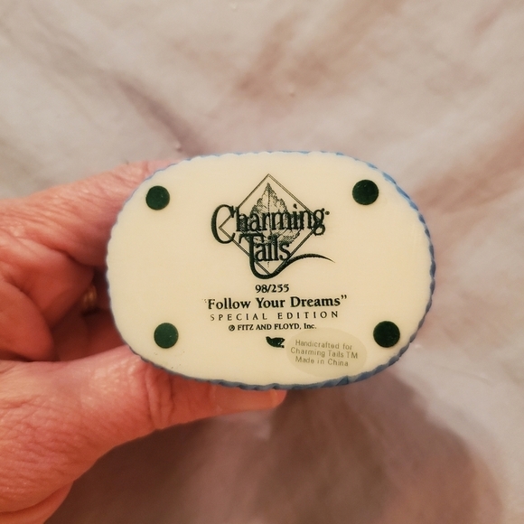 Fitz & Floyd Charming Tails "Follow Your Dreams". - Picture 3 of 4